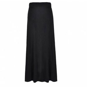 Black maxi skirt